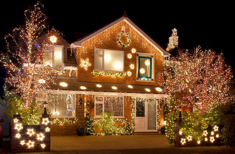 Christmas Light Installation in Zionsville IN